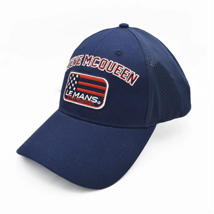 Casquette Steve McQueen – Flag - navy