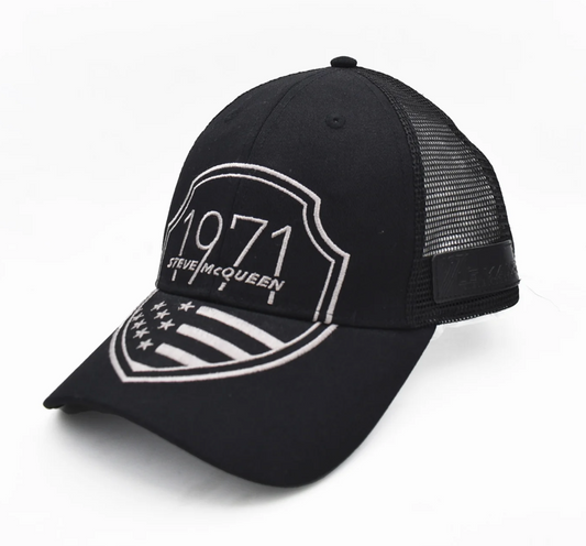 Casquette Steve McQueen – 1971 - black