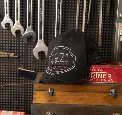Casquette Steve McQueen – 1971 - black
