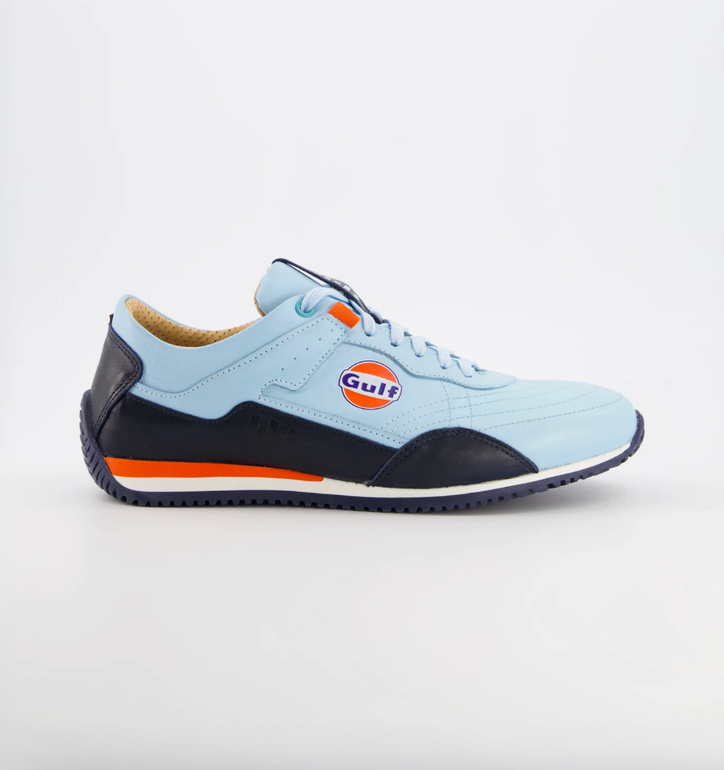 Chaussures "Pilote" RACING Gulf - light blue