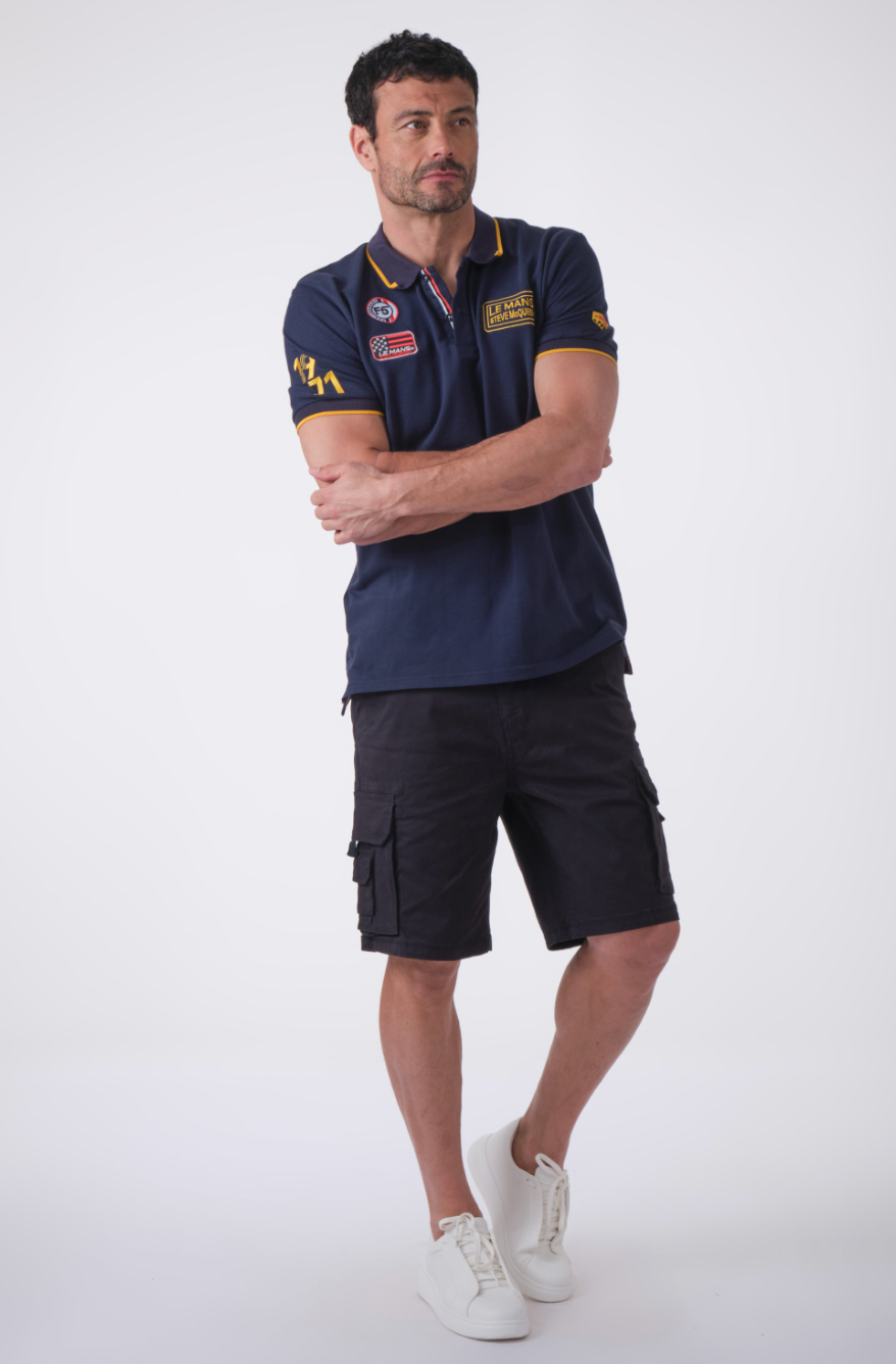 Polo Steve McQueen – FAST - navy