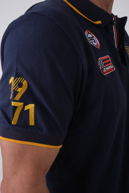 Polo Steve McQueen – FAST - navy