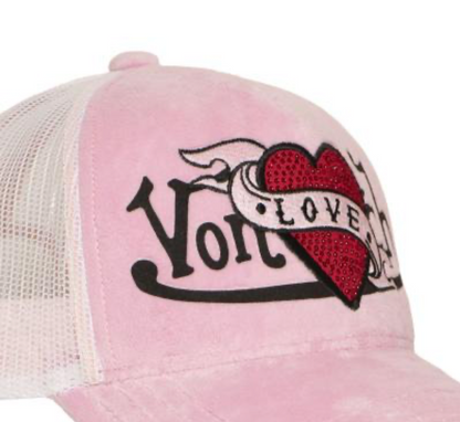 Casquette Trucker Von Dutch Love Rose Vintage | Un Barbu et Une Blonde