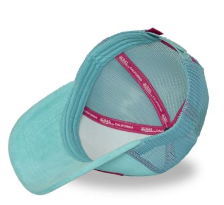 Casquette Trucker Von Dutch Turquoise Vintage | Un Barbu et Une Blonde