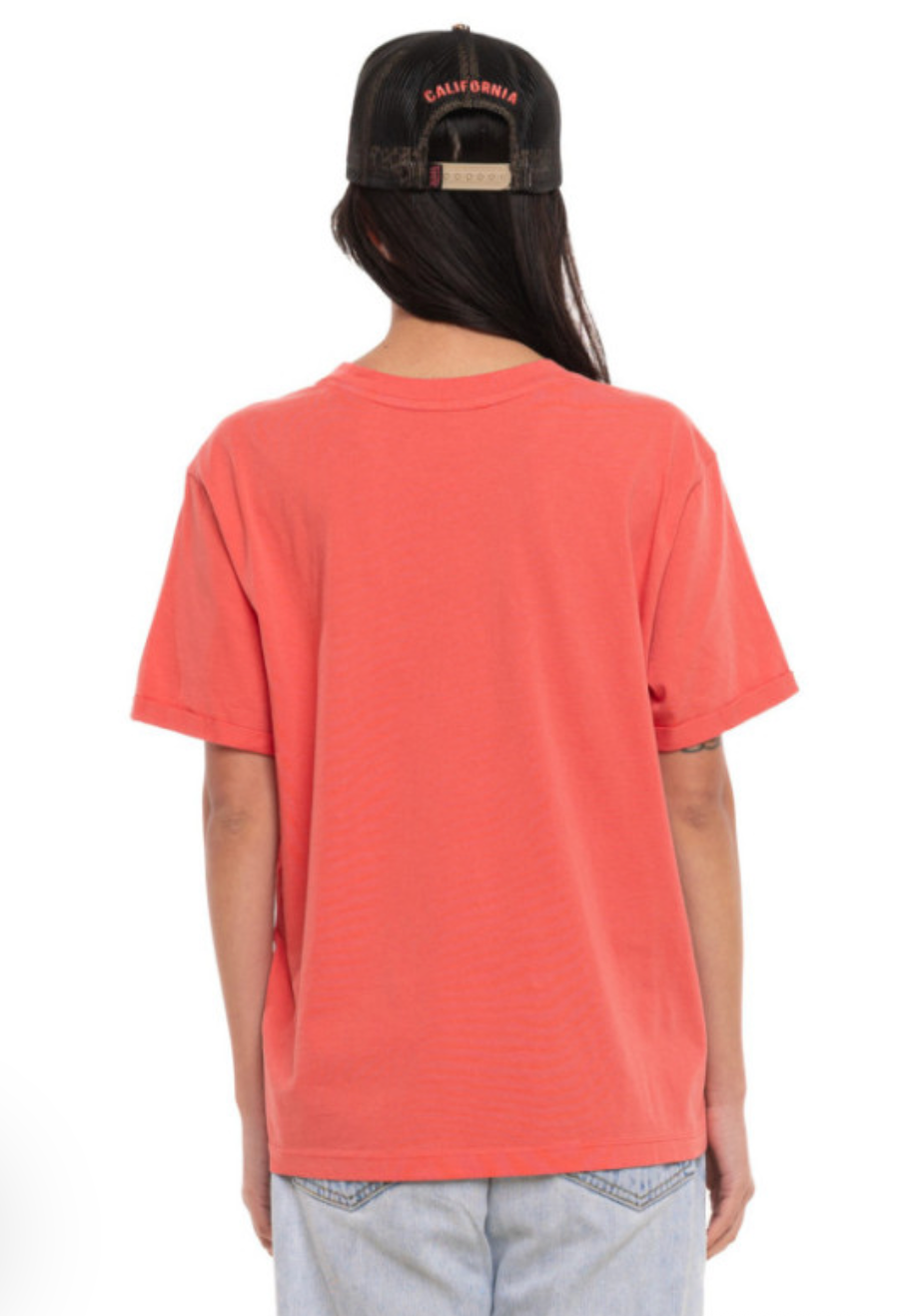 T-shirt femme Von Dutch Originals corail
