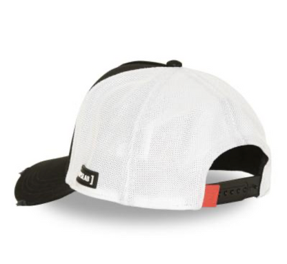 Casquette Trucker Capslab Félix le Chat – Noire & Blanche | Officielle