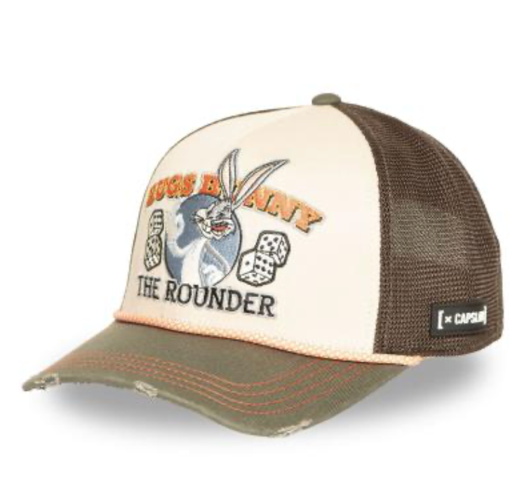 Casquette Trucker Capslab x Looney Tunes Bugs Bunny “The Rounder” | Officielle