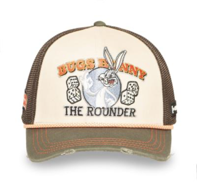 Casquette Trucker Capslab x Looney Tunes Bugs Bunny “The Rounder” | Officielle