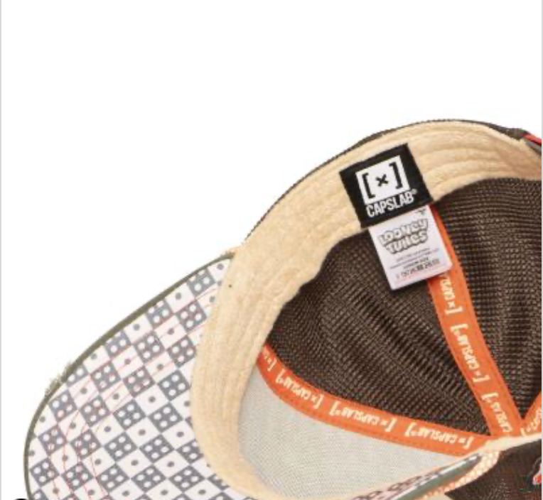 Casquette Trucker Capslab x Looney Tunes Bugs Bunny “The Rounder” | Officielle