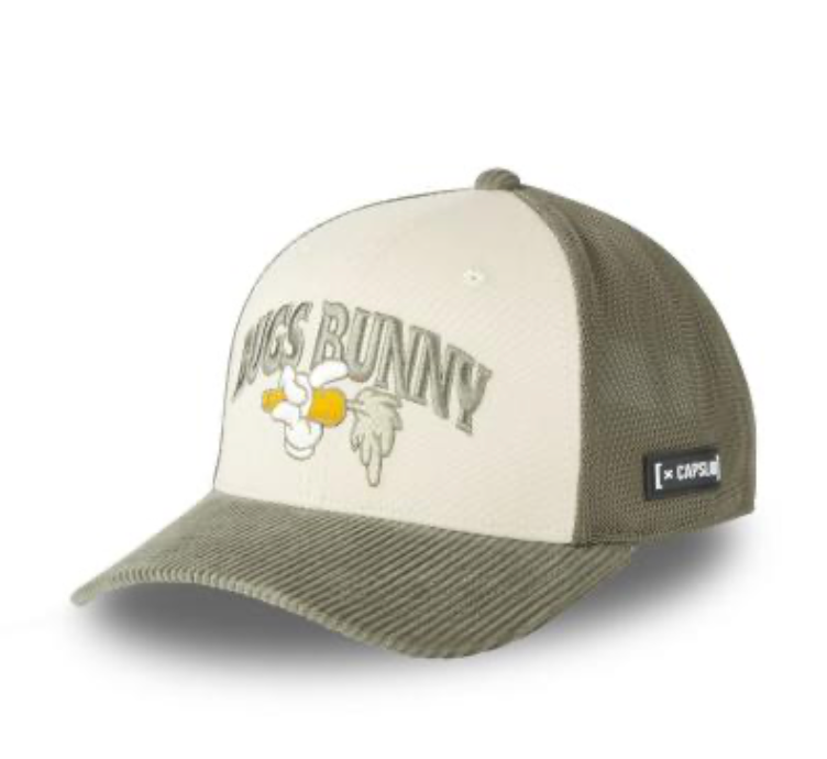 Casquette Trucker Capslab x Looney Tunes Bugs Bunny Carotte | Officielle
