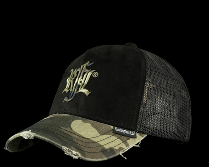 Casquette Rock’nFreeLife DELTA FORCE N°257 | Un Barbu et Une Blonde