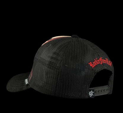 Casquette Rock’nFreeLife LAST KISS N°273 Édition Limitée | Un Barbu et Une Blonde