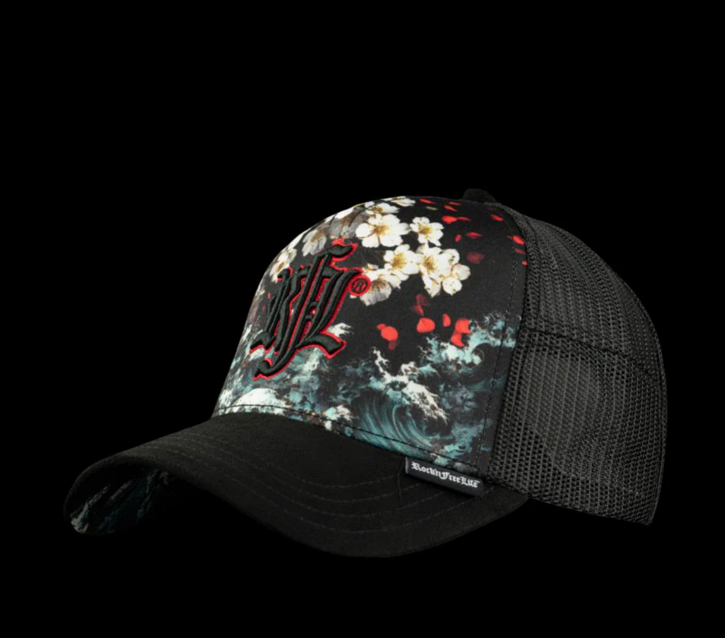 Casquette Rock’nFreeLife SAKURA WAVES N°274 Édition Limitée | Un Barbu et Une Blonde