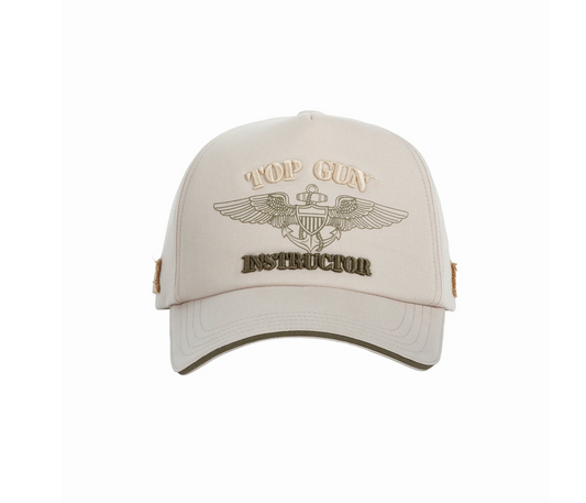 Casquette Top Gun Instructor écrue