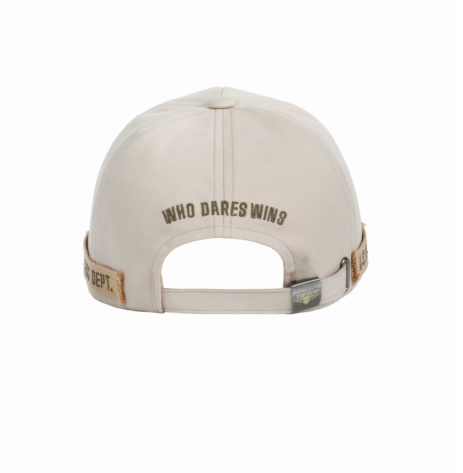 Casquette Top Gun Instructor écrue