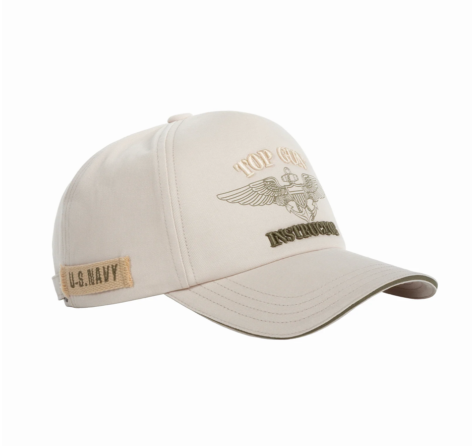 Casquette Top Gun Instructor écrue
