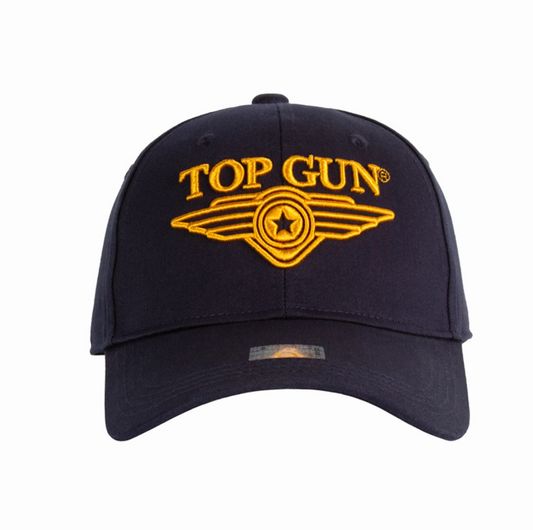 Casquette Top Gun Logo Wings – Navy / Jaune