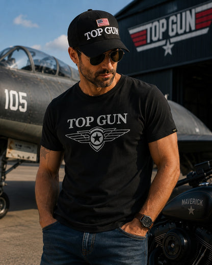 Casquette Top Gun – Noire