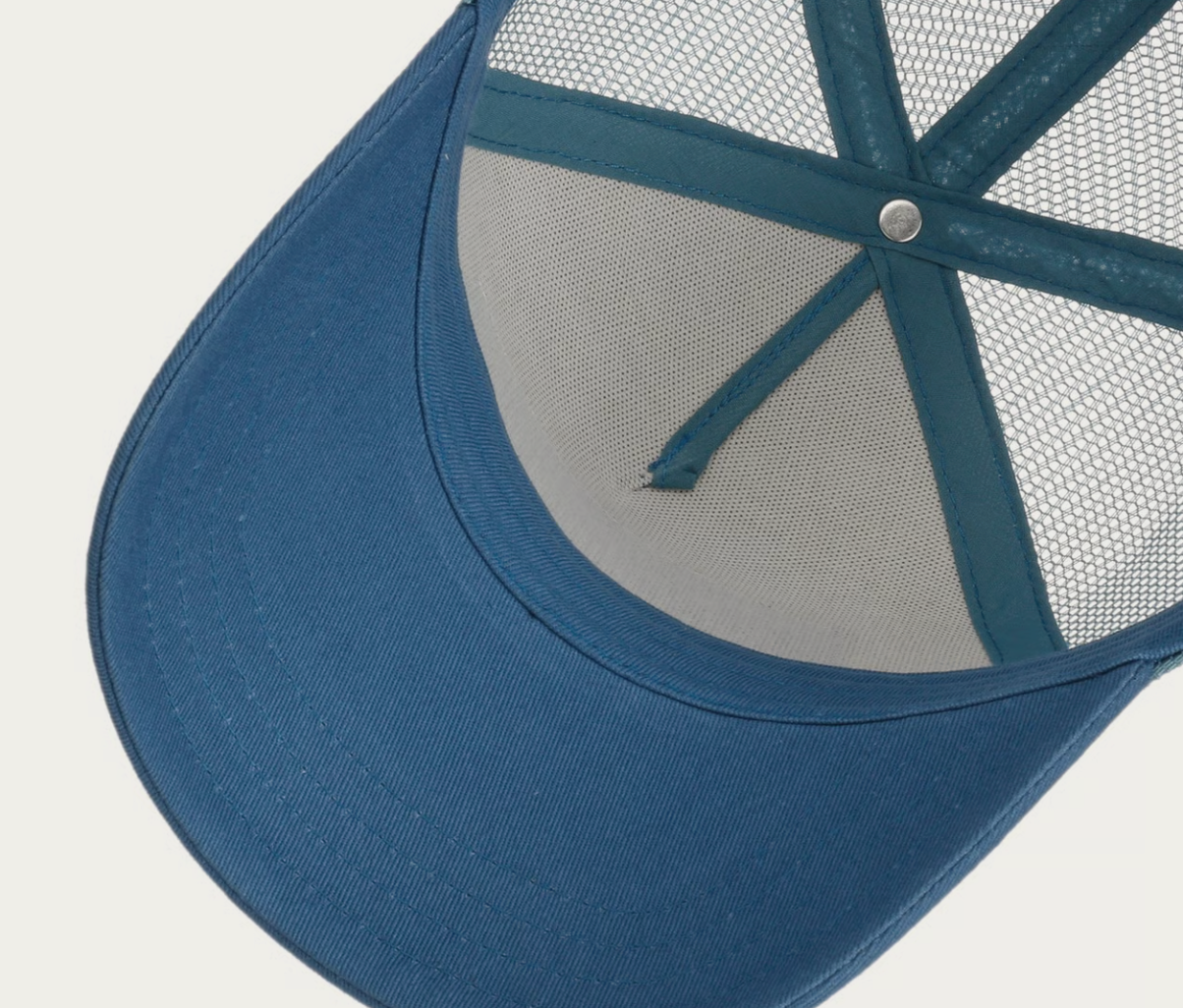 Casquette Trucker Stetson American Heritage Bleu Vintage | Un Barbu et Une Blonde