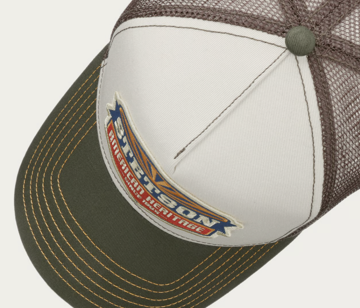 Casquette Trucker Stetson New American Heritage | Un Barbu et Une Blonde