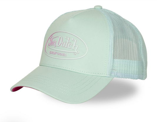 Casquette Trucker Von Dutch LOG – Vert Menthe
