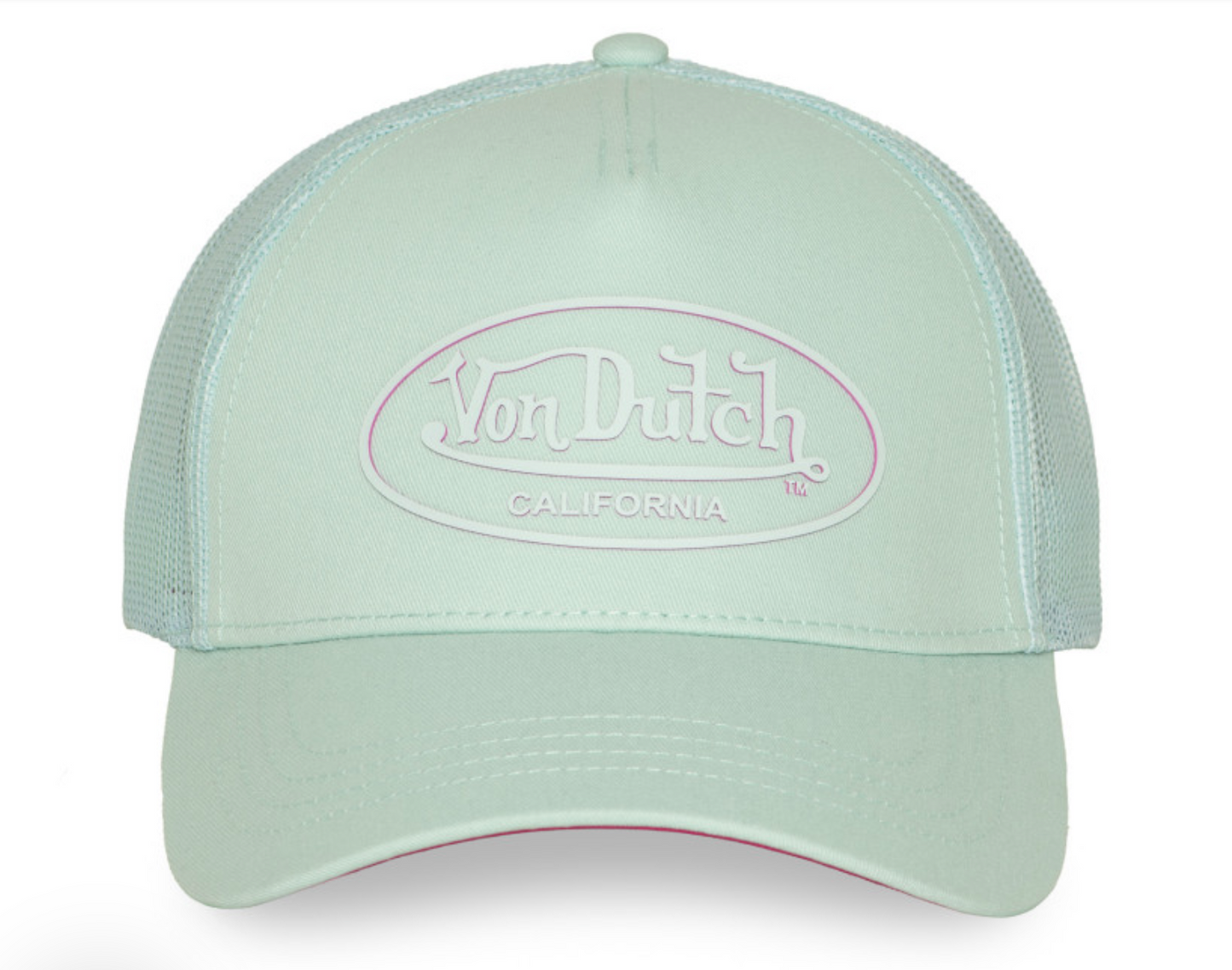 Casquette Trucker Von Dutch LOG – Vert Menthe