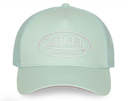 Casquette Trucker Von Dutch LOG – Vert Menthe