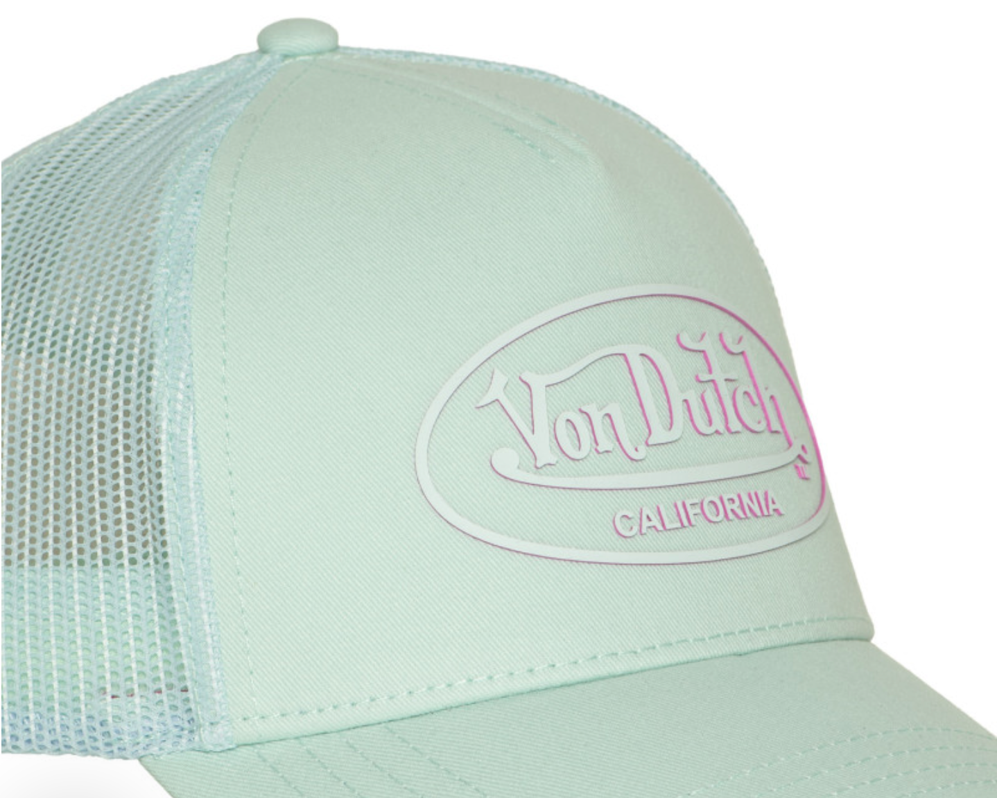 Casquette Trucker Von Dutch LOG – Vert Menthe