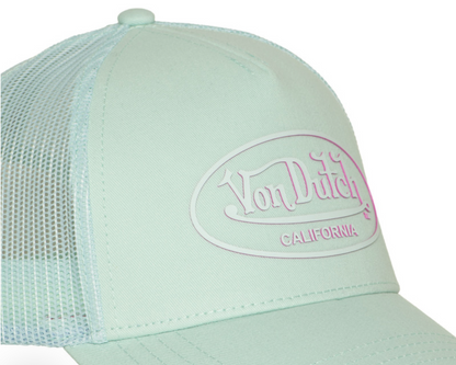 Casquette Trucker Von Dutch LOG – Vert Menthe