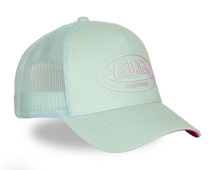 Casquette Trucker Von Dutch LOG – Vert Menthe