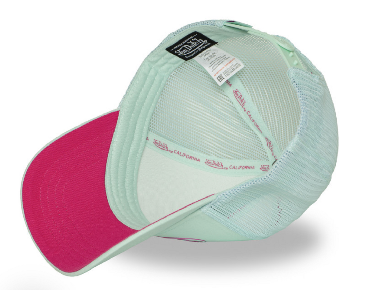 Casquette Trucker Von Dutch LOG – Vert Menthe