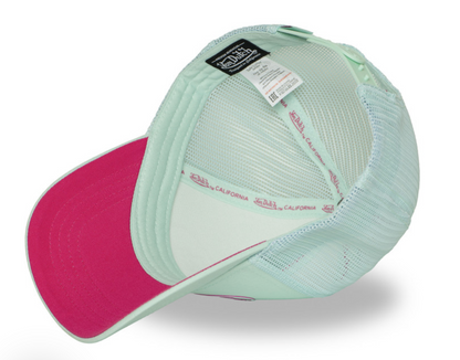 Casquette Trucker Von Dutch LOG – Vert Menthe
