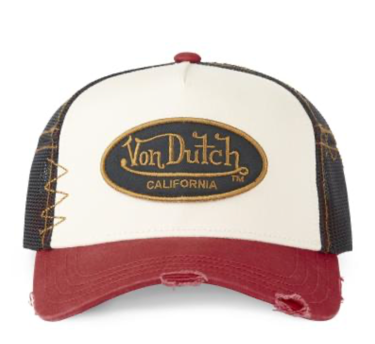 casquette-trucker-von-dutch-blanche-bleu-vintage