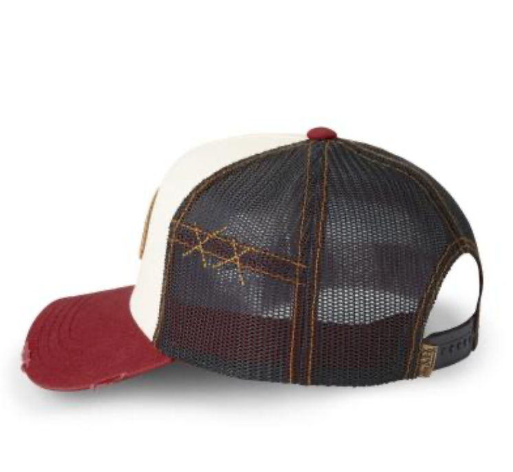 casquette-trucker-von-dutch-blanche-bleu-vintage