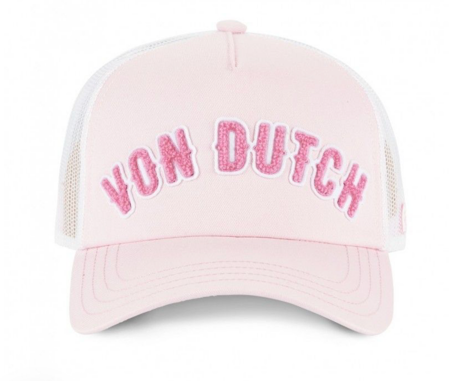 Casquette Trucker Femme Von Dutch Rose & Blanche