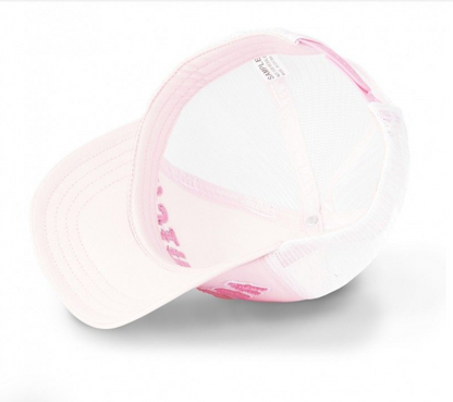 Casquette Trucker Femme Von Dutch Rose & Blanche