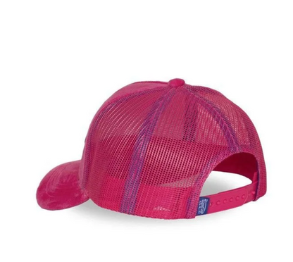 Casquette Trucker Von Dutch – Rose Fuchsia & Bleu