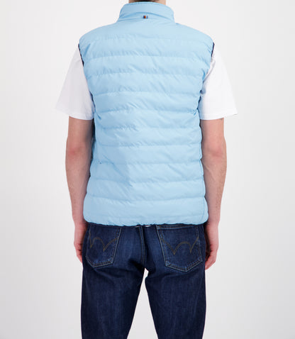 Blouson sans manches réversible GULF - Navy & Light Blue
