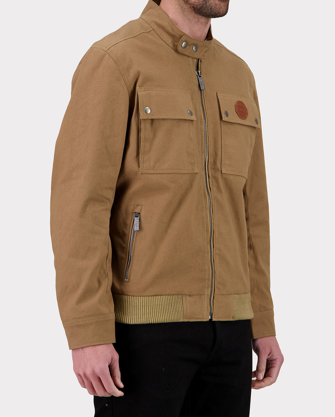 Blouson Gulf Motor Canvas – Camel