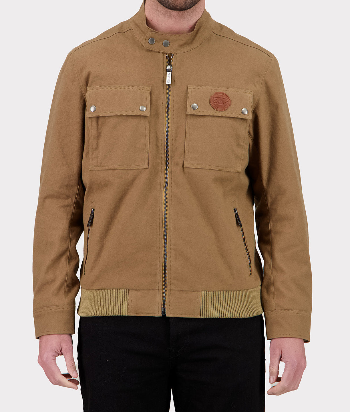 Blouson Gulf Motor Canvas – Camel