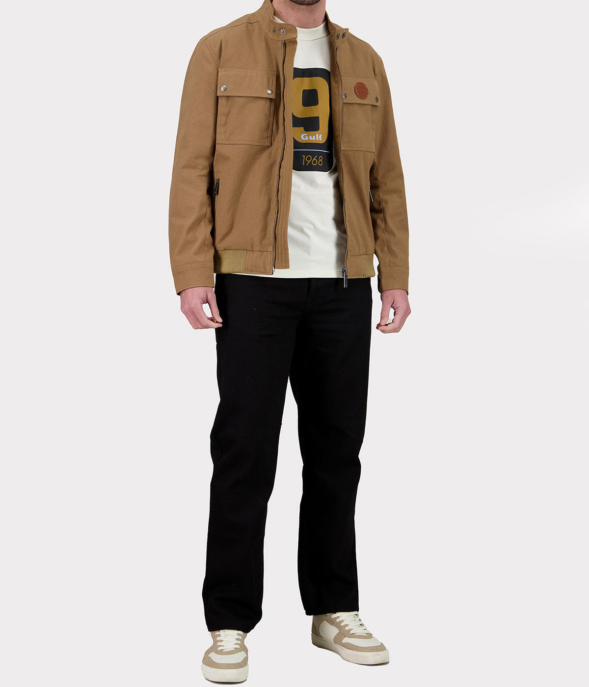 Blouson Gulf Motor Canvas – Camel