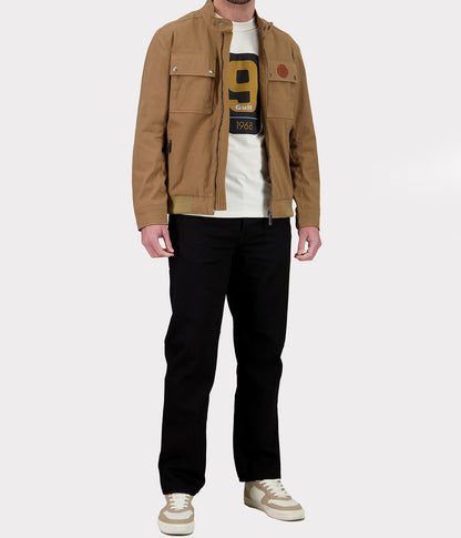 Blouson Gulf Motor Canvas – Camel