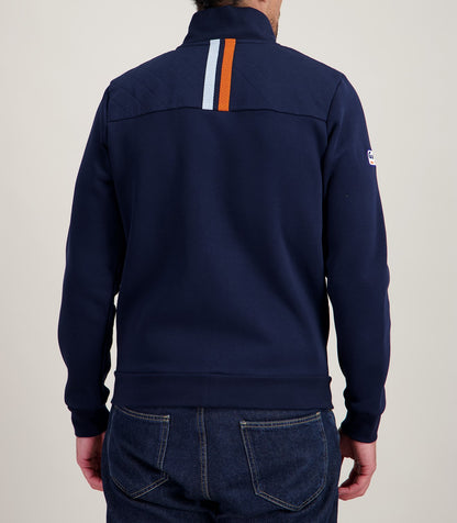 Trackjacket Gulf Classic – Sweat zippé rétro