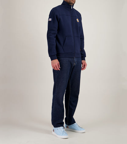Trackjacket Gulf Classic – Sweat zippé rétro