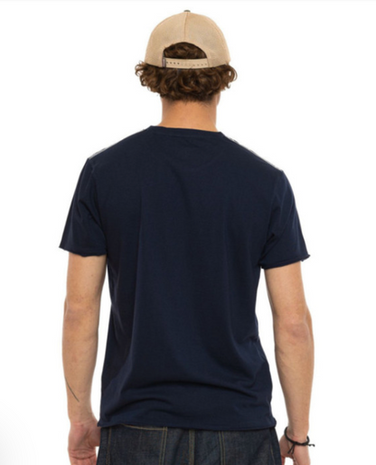 T-shirt Homme Von Dutch Birds Flying High – Bleu Marine