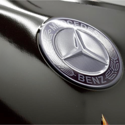 ⭐ Enseigne en métal Mercedes-Benz – Évolution des logos