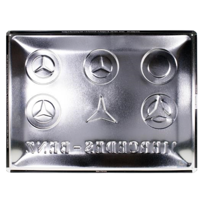 ⭐ Enseigne en métal Mercedes-Benz – Évolution des logos