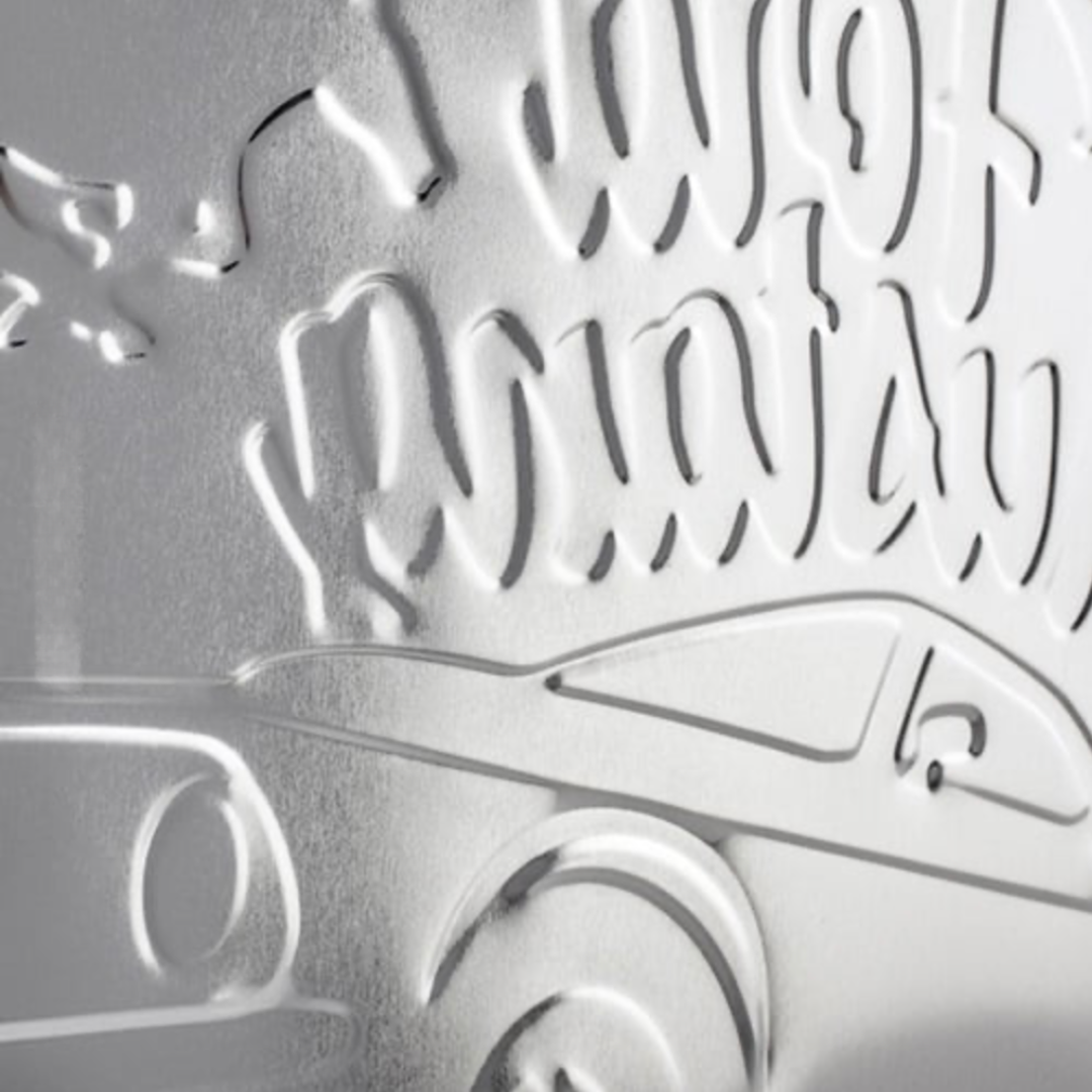 🐎 Enseigne en métal Ford Mustang – The Boss 1969