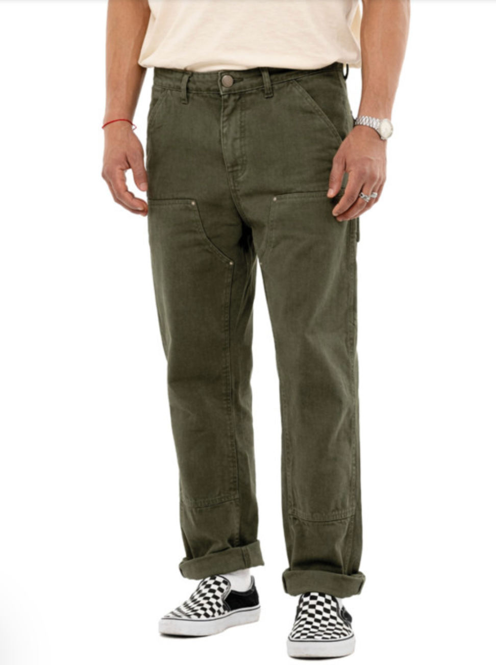 Pantalon Von Dutch WORKER Canvas – Kaki