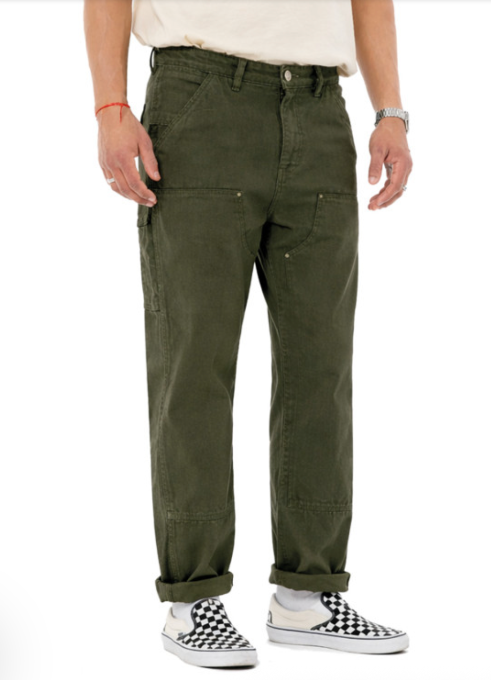 Pantalon Von Dutch WORKER Canvas – Kaki